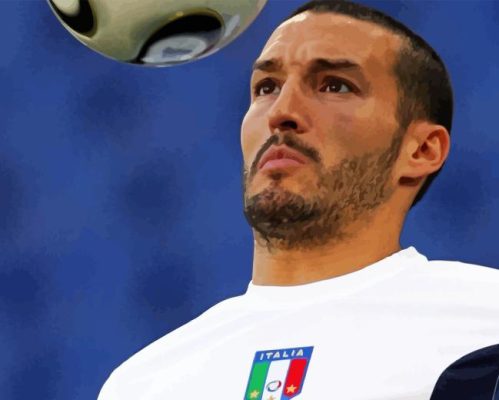 Gianluca Zambrotta Footballer Paint By Number