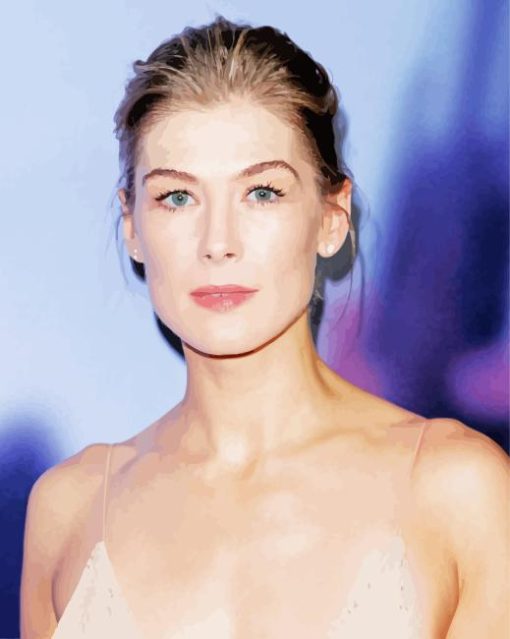 Gorgeous Rosamund Pike Paint By Number