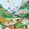 Grindelwald Village Art Paint By Numbers
