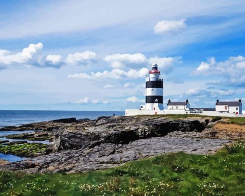 Hook Lighthouse Paint By Numbers