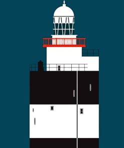 Illustration Hook Lighthouse Paint By Numbers