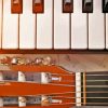 Instruments Keyboard And Guitar Paint By Number