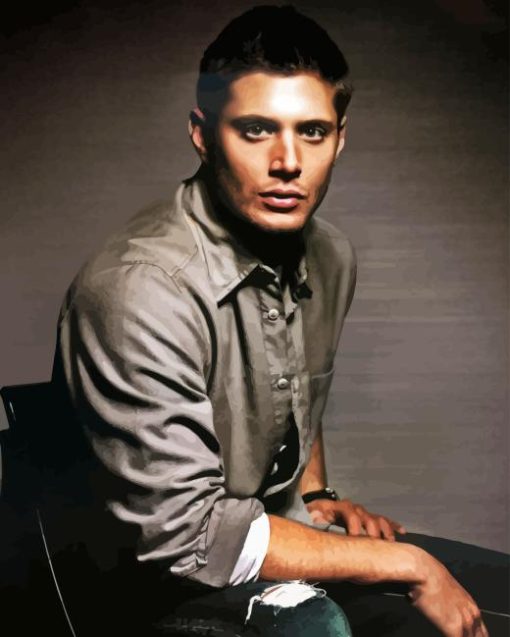 Jensen Ackles Paint By Number