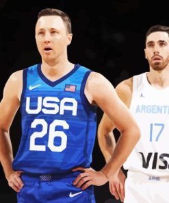 Josh Magette And Argentina Player Paint By Numbers