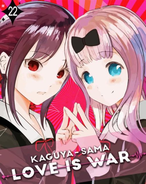 Kaguya Sama Love Is War Poster Paint By Number