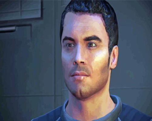 Kaidan Alenko Mass Effect Paint By Numbers