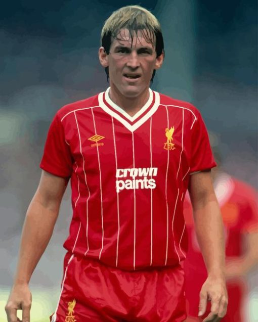 Kenny Dalglish Football Player Paint By Number