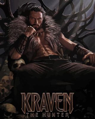 Kraven The Hunter Poster Paint By Numbers