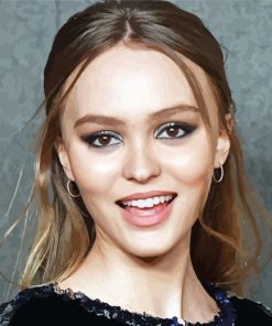Lily Rose Depp Model Paint By Numbers