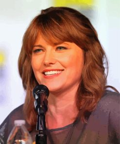 Lucy Lawless American Actress Paint By Numbers