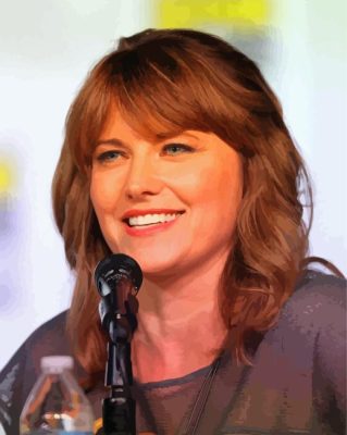 Lucy Lawless American Actress Paint By Numbers