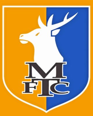 Mansfield Town Football Club Logo Paint By Number