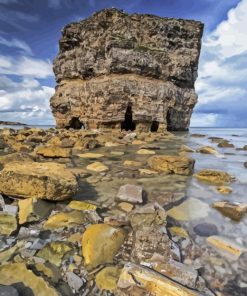 Marsden Rock England Paint By Number
