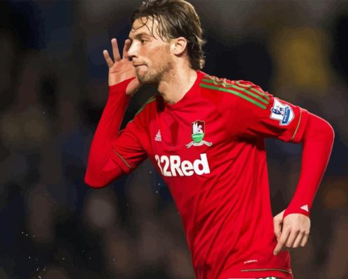 Michu Spanish Footballer Paint By Numbers