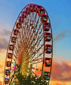 Minnesota State Fair Wheel Paint By Number