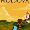 Moldova Poster Paint By Number