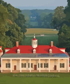 Mount Vernon Paint By Number