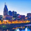 Nashville Skyline Tennessee Paint By Number