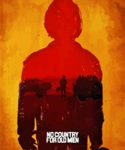 No Country For Old Men Poster Paint By Number