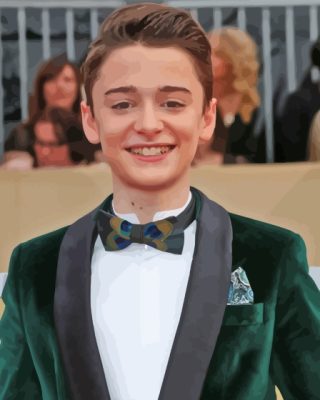 Noah Schnapp Paint By Number