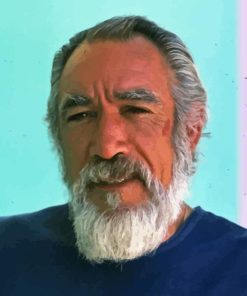 Old Actor Anthony Quinn Paint By Numbers