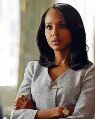 Olivia Pope Scandal Character Paint By Number