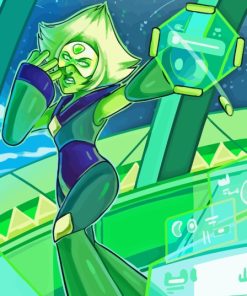 Peridot Steven Universe Character Paint By Number