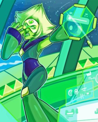 Peridot Steven Universe Character Paint By Number