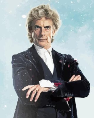 Peter Capaldi Paint By Number