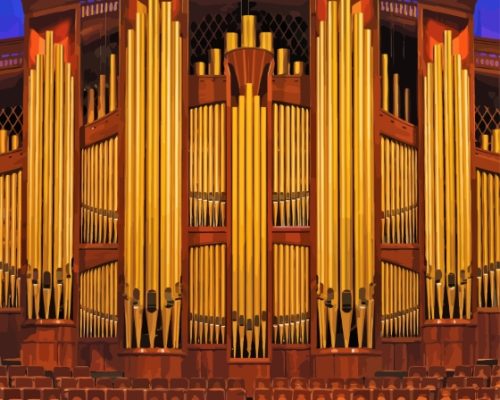 Pipe Organ Paint By Number