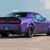 Purple Dodge Challenger Hellcat Redeye Paint By Number