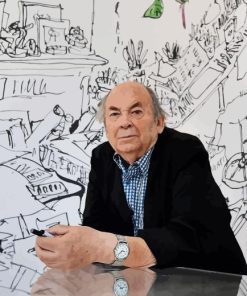 Quentin Blake Cartoonist Paint By Numbers