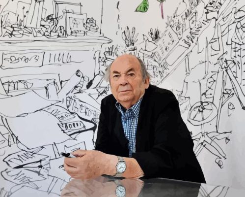 Quentin Blake Cartoonist Paint By Numbers