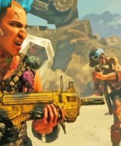 Rage 2 Characters Paint By Number