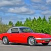 Red Lotus Elan Car Paint By Number