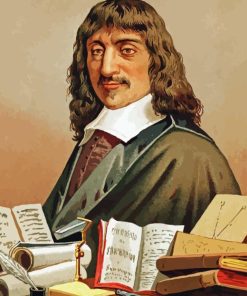 Rene Descartes Philosopher Art Paint By Number