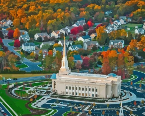 Richmond Temple Paint By Number