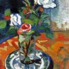 Roses In A Vase By Suzanne Valadon Paint By Number