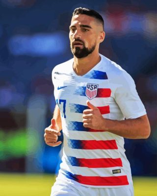 Sebastian Lletget Paint By Numbers