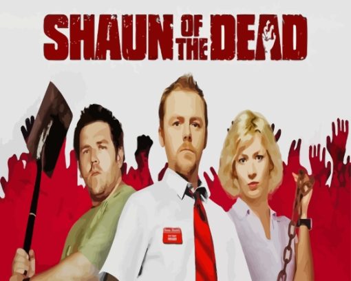 Shaun Of The Dead Paint By Number