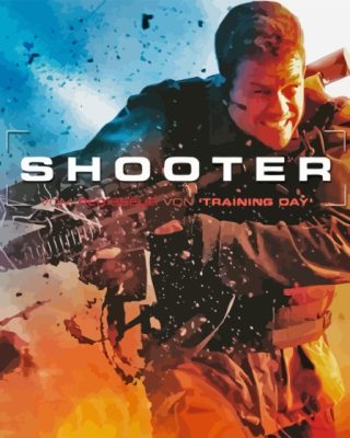 Shooter Poster Paint By Number