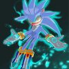 Silver The Hedgehog Paint By Numbers