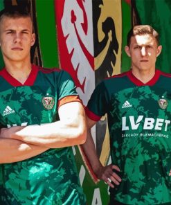 Slask Wroclaw Players Paint By Numbers