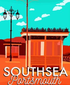 Southsea Portsmouth Poster Paint By Numbers