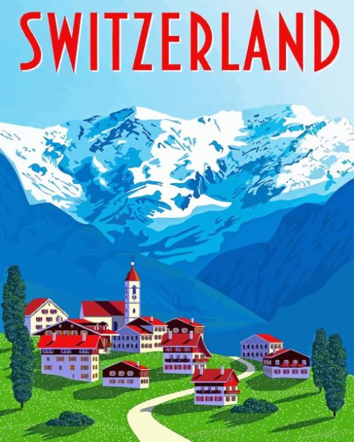Switzerland Posters Paint By Numbers