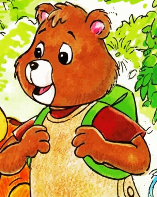 Teddy Ruxpin Art Paint By Number