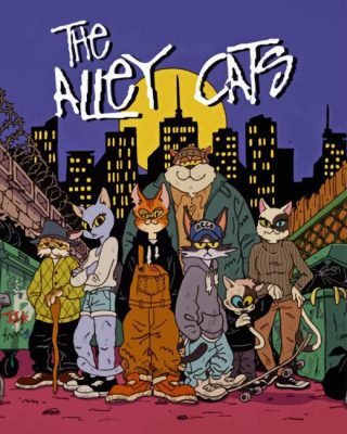 The Alley Cats Paint By Numbers