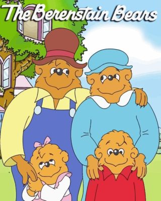 The Berenstain Bears Paint By Number