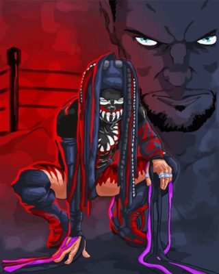 The Demon Finn Balor Paint By Number