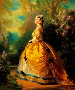 The Empress Eugenie By Franz Winterhalter Paint By Numbers
